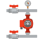 Gas Fitting Icon